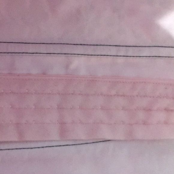 New Pink and Black Lace Corset With G-String Panty - Picture 13 of 13